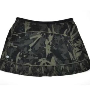 🍋LULULEMON HIGH RISE CITY SKY RUN BY SKIRT/CAMO, 8
